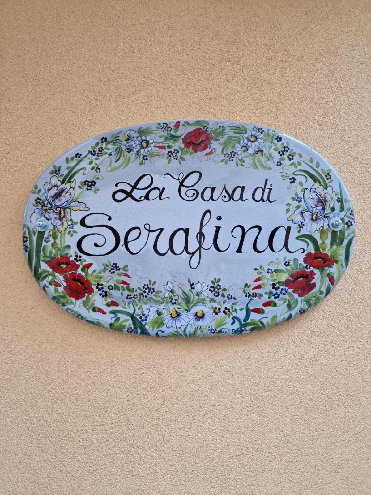 La Casa Di Serafina Santo Stefano di Camastra Exteriör bild